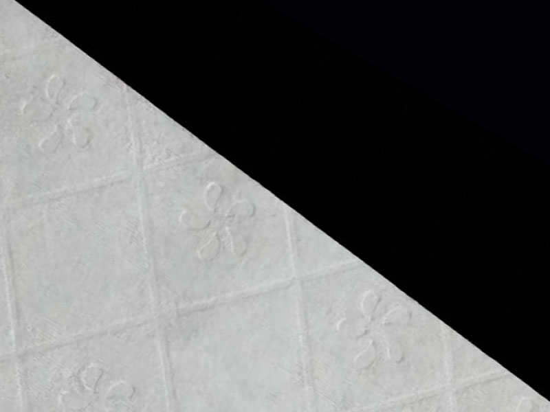 Splachovateľná tkanina z viskózy/celulózy na toaletný papier